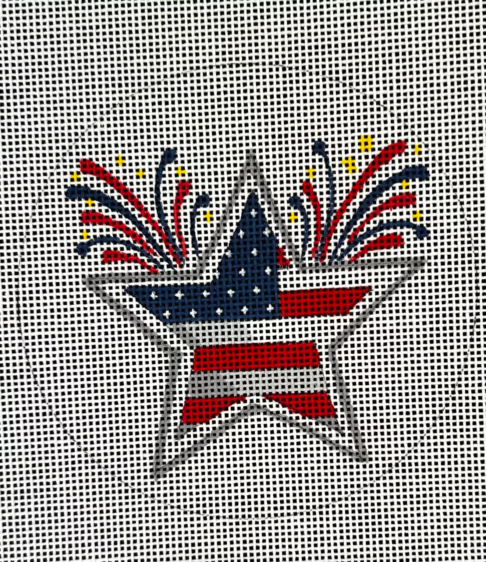 4th of July 4" Round