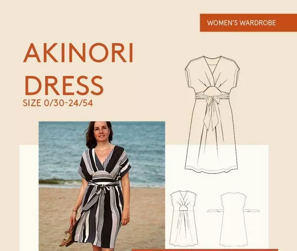 Akinori Dress Pattern -- Wardrobe by Me
