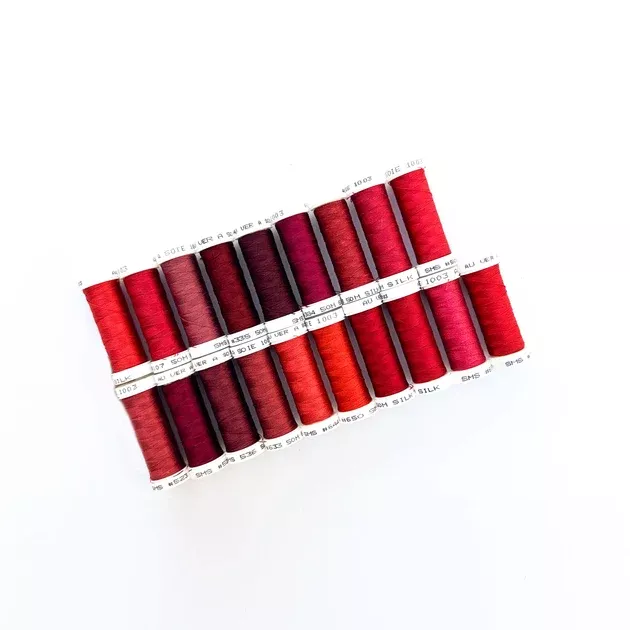 Au Ver a Soie, Soie 1003 Red Collection
