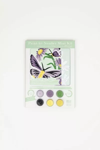 Butterflies (lavender) MINI Paint-by-Number Kit