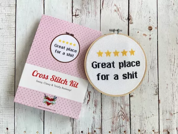 Great Place For - Cross Stitch Kit