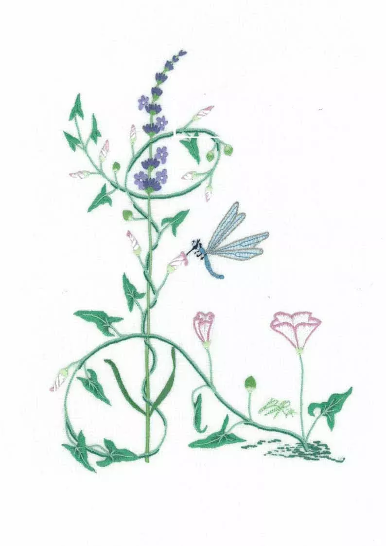 L - Alphabet Botanique by Bénédicte Réveilhac