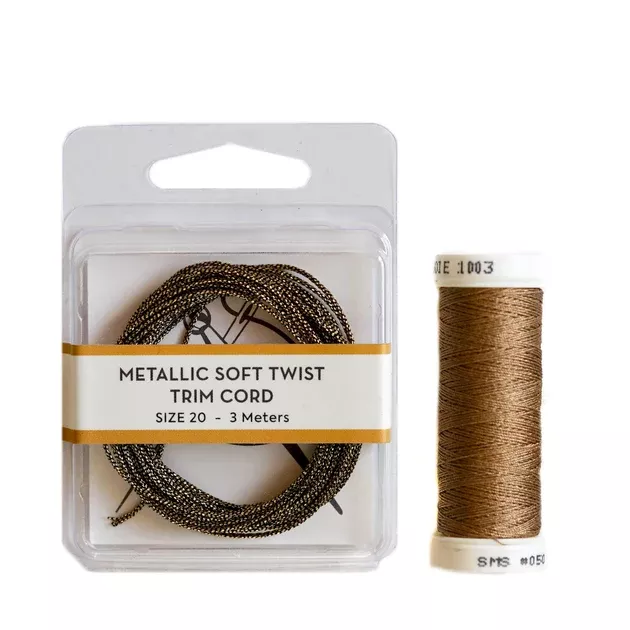 Metallic Soft Twist Cord- Renaissance Gold
