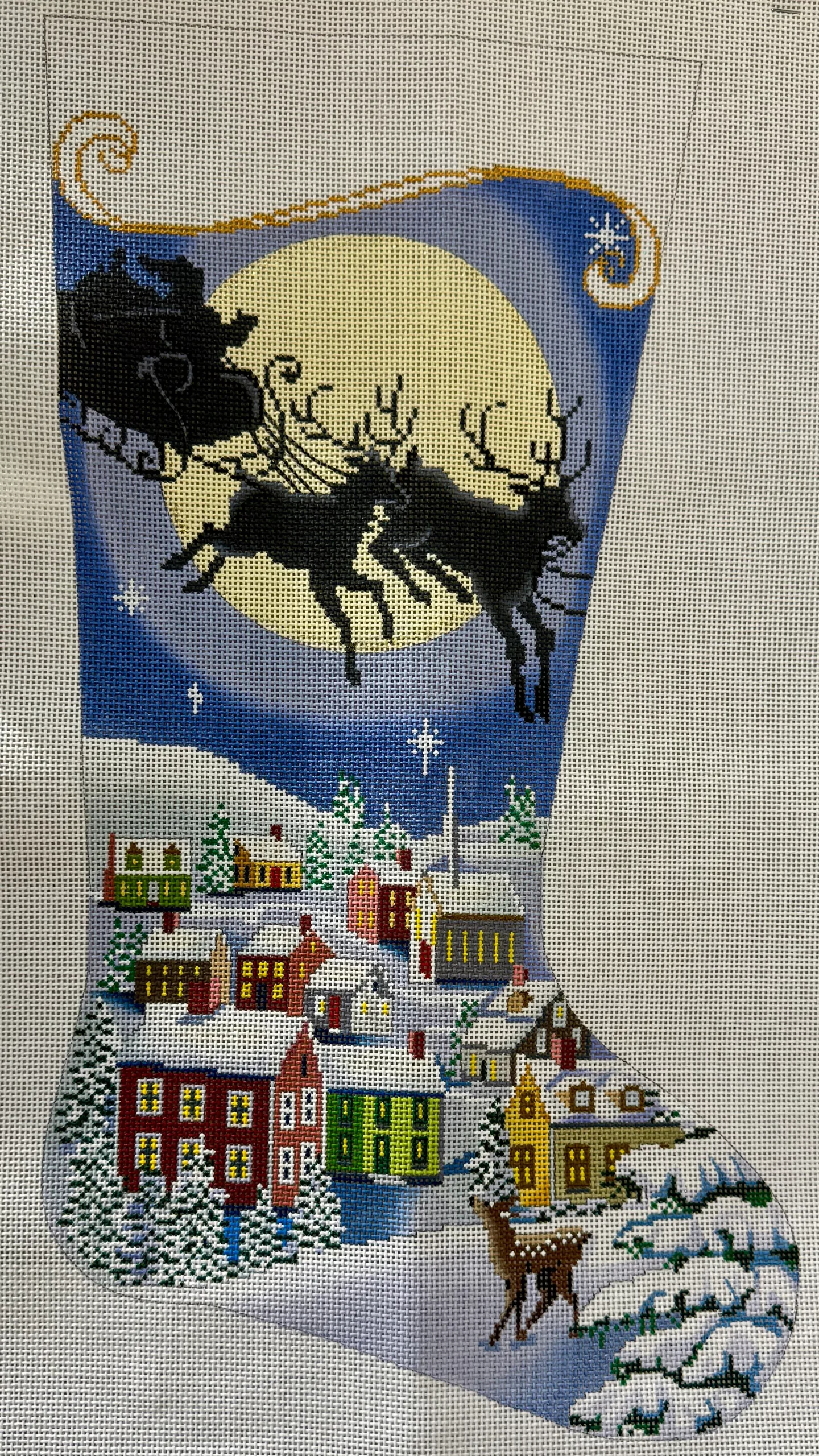 Night Before Christmas Stocking