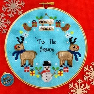 'TIS THE SEASON CROSS STITCH KIT